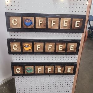 Coffee Scrable - Blue